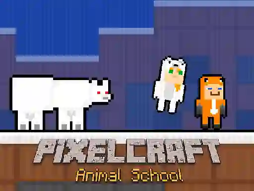 Joc PixelCraft Animal School en línia
