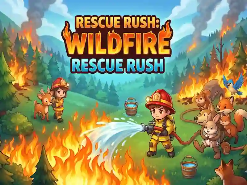 Joc Rescue Rush: Wildfire en línia