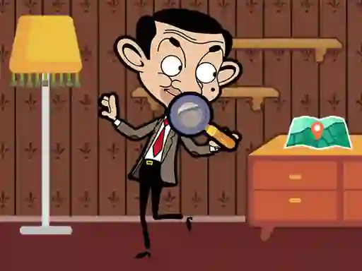 Joc Mr Bean Hidden Objects en línia