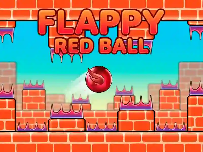 Joc Flappy red ball en línia