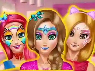 Joc Princesses Room Face Painting en línia
