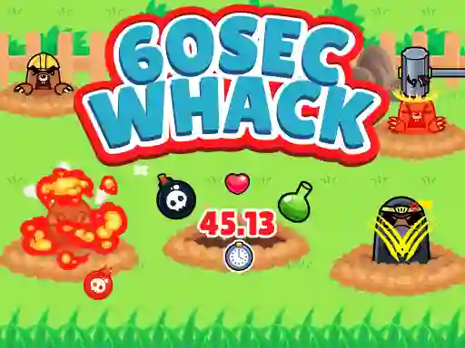 Joc 60 Second Whack en línia