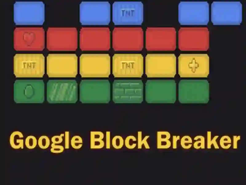 Joc Google Block Breaker en línia