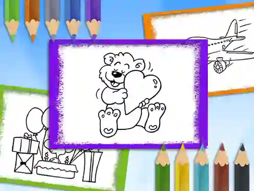Joc Cartoon Coloring Book en línia