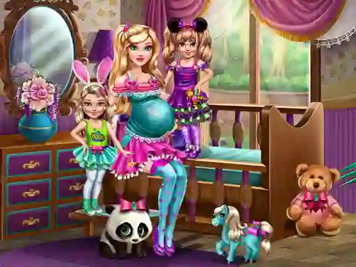 Joc Barbie With Twins en línia
