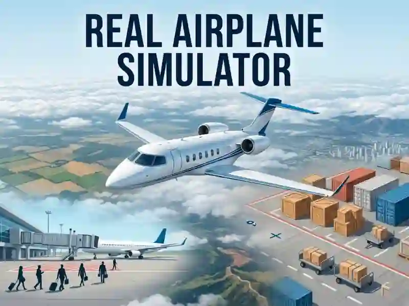 Joc Real Airplane Simulator en línia
