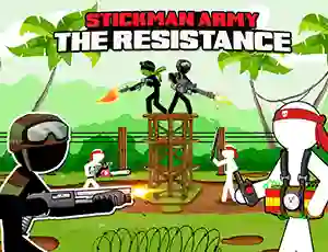 Joc Stickman Army: The Resistance en línia