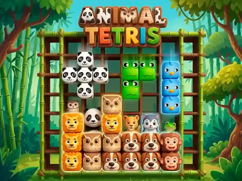 Joc Animal Tetris en línia