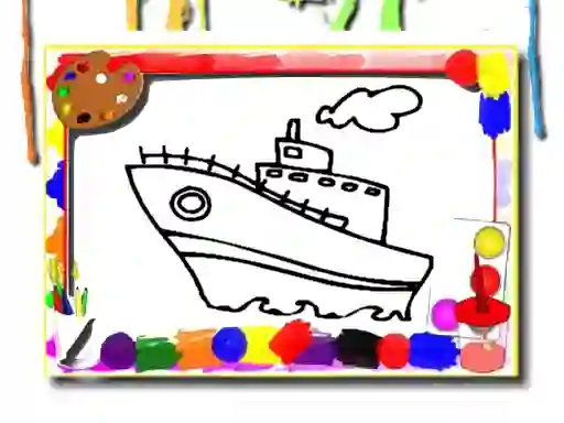Joc Back To School: Cartoon Coloring Time en línia