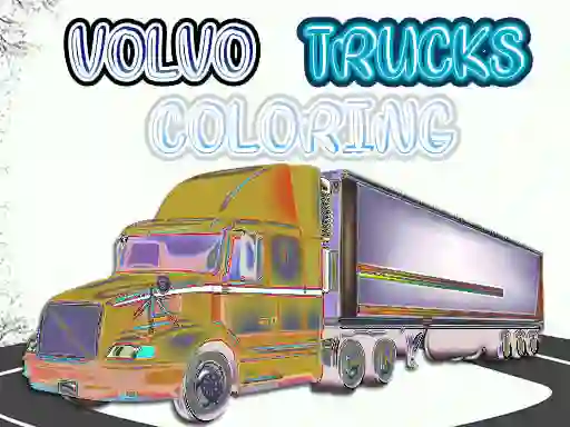 Joc Volvo Trucks Coloring en línia
