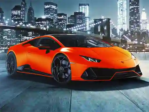 Joc Lamborghini Huracan Evo Puzzle en línia