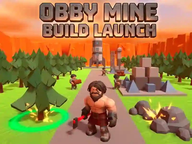 Joc Obby Mine Build Launch en línia