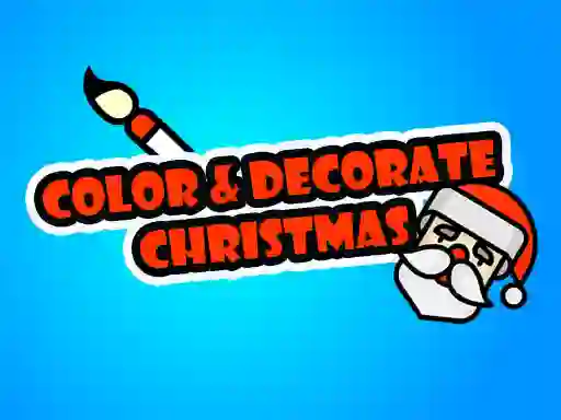 Joc Color & Decorate Christmas en línia