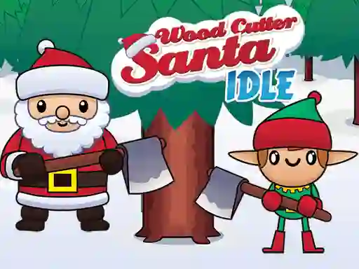 Joc Wood Cutter Santa Idle en línia