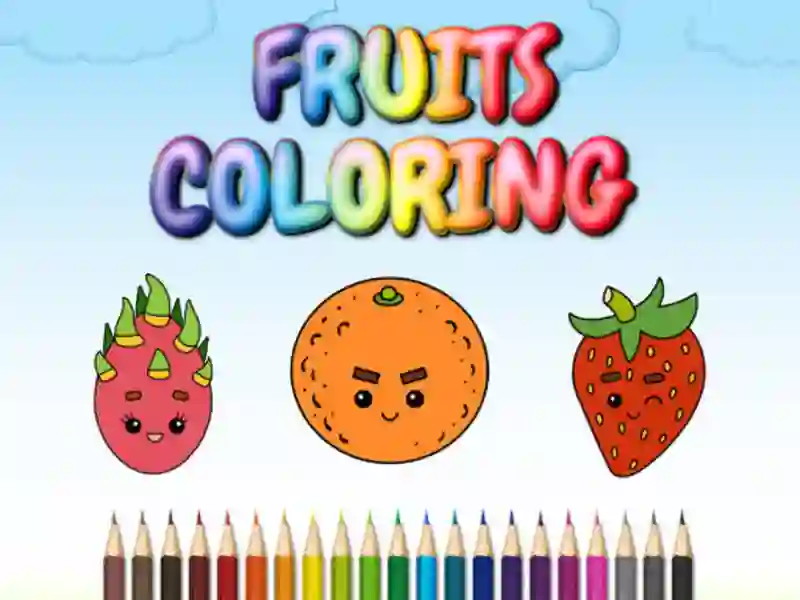 Joc FRUITS COLORING en línia