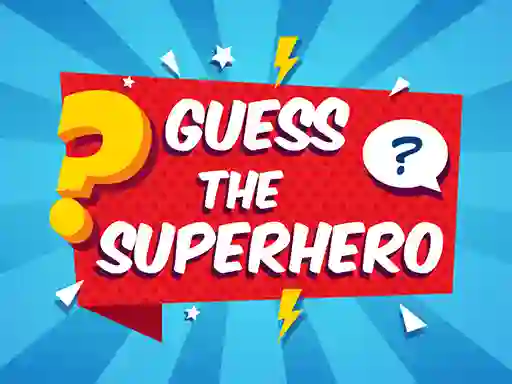 Joc Guess The Superhero en línia