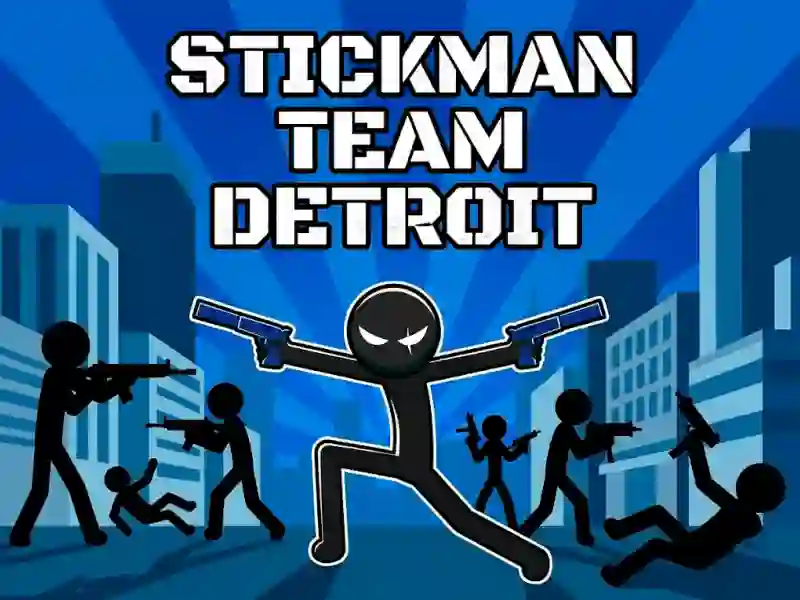 Joc Stickman Team Detroit en línia