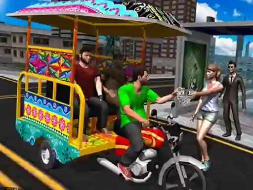 Joc TukTuk Chingchi Rickshaw 3D en línia