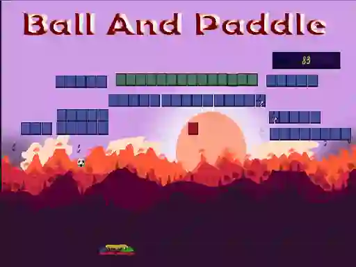 Joc Ball And Paddle en línia