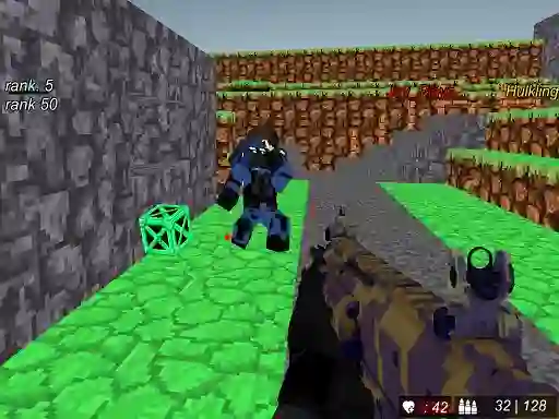 Joc Blocky Wars Advanced Combat Swat Multiplayer en línia