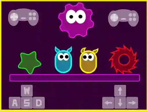 Joc Neon Slimes en línia