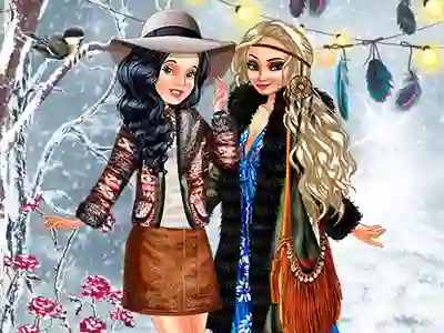 Joc Boho Winter With Princess en línia