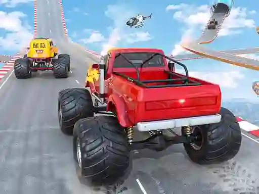 Joc Mega Ramp Monster Truck Race en línia