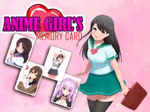 Joc Anime Girls Memory Card en línia