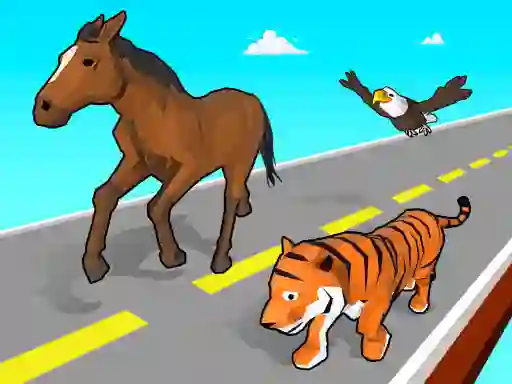 Joc Animal Transform Race en línia