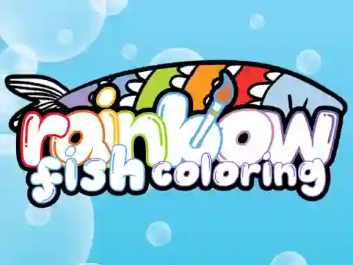 Joc Rainbow Fish Coloring en línia