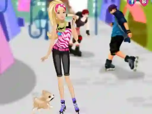 Joc Barbie on roller skates en línia
