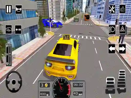 Joc Modern City Taxi Car Simulator en línia