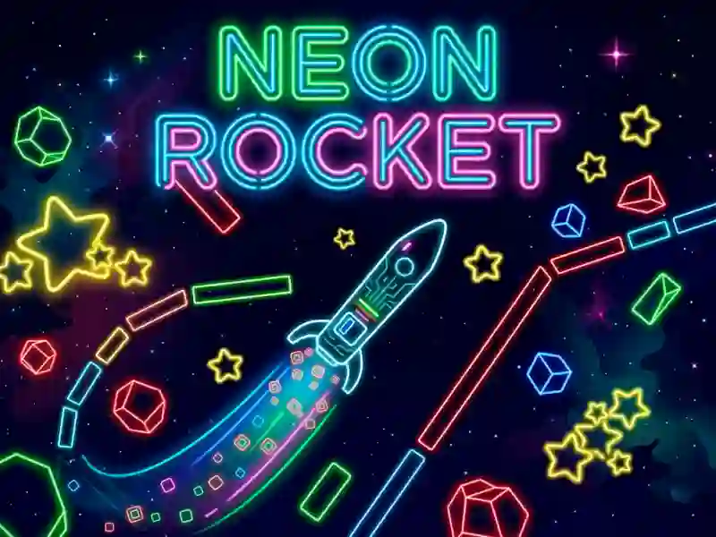 Joc Neon Rocket en línia