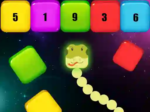 Joc Snake Blocks and Numbers en línia