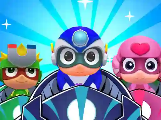 Joc Masks Heroes Racing Kid en línia