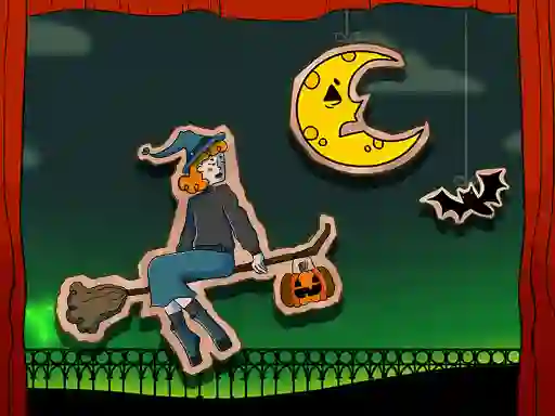 Joc Halloween Witch Fly en línia