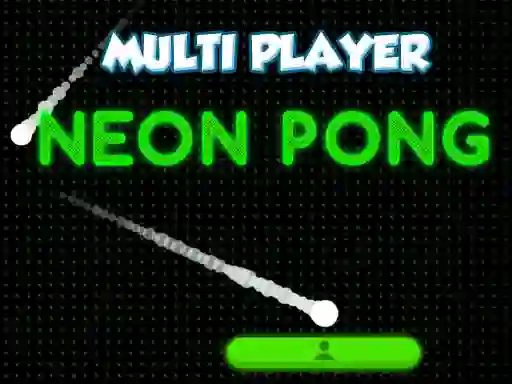 Joc Neon Pong Multi Player en línia