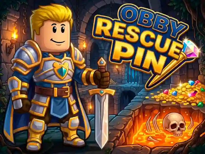 Joc Obby Rescue Pin en línia