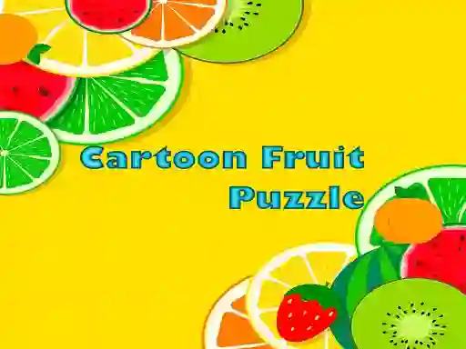 Joc Cartoon Fruit Puzzle en línia