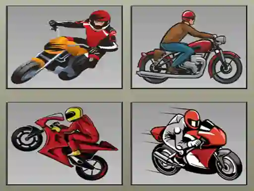 Joc Racing Motorcycles Memory en línia