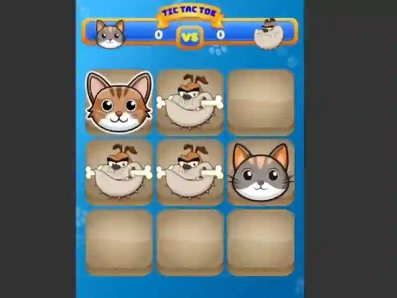 Joc Tic Tac Toe Cat en línia