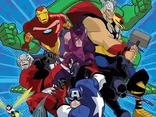 Joc Avengers Coloring en línia