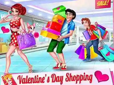 Joc Valentine's Day Shopping en línia