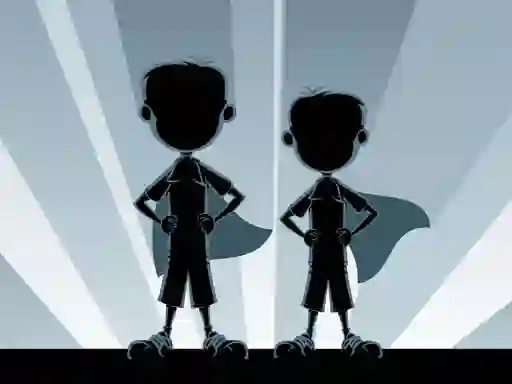 Joc Little Superheroes Match 3 en línia