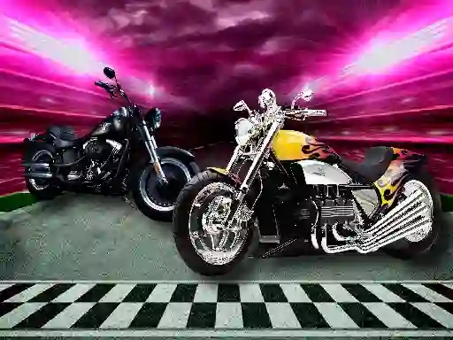 Joc Motorbike Puzzle Challenge en línia