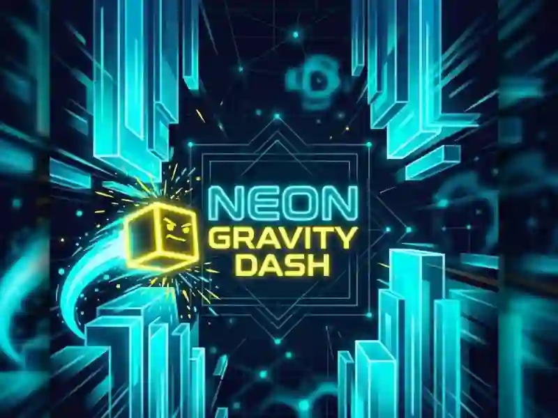 Joc Neon Gravity Dash en línia