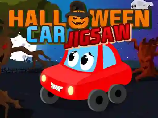 Joc Halloween Car Jigsaw en línia