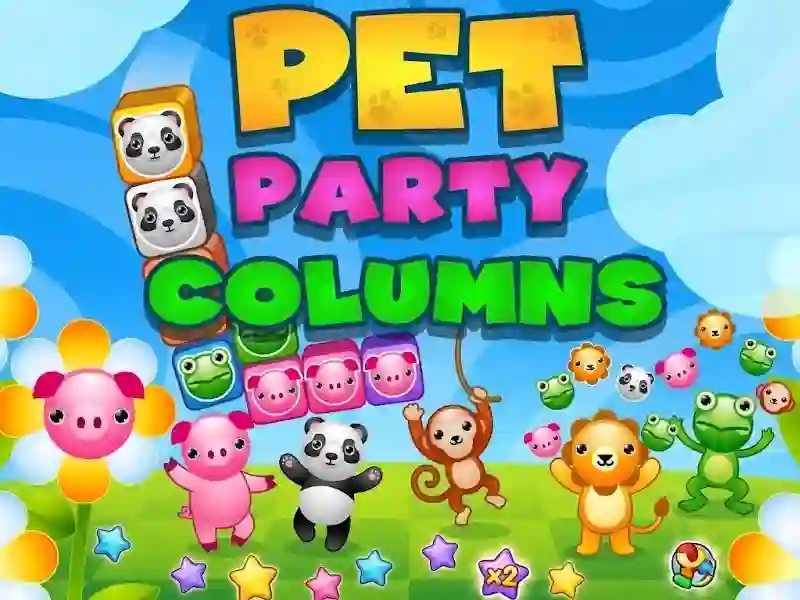 Joc Pet Party Columns en línia