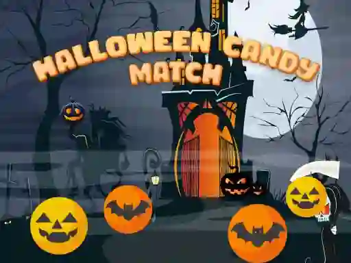 Joc Halloween Candy Match en línia