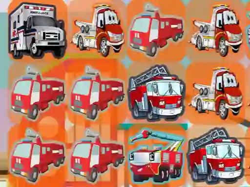 Joc Emergency Trucks Match 3 en línia